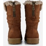 Rieker - Enkellaarsjes - Cognac - Imitatiesuede - Dames