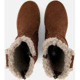 Rieker - Enkellaarsjes - Cognac - Imitatiesuede - Dames