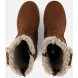 Rieker - Enkellaarsjes - Cognac - Imitatiesuede - Dames