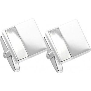 Quinn - Heren Manchetknopen - 925 / - zilver - edelsteen - 001044919