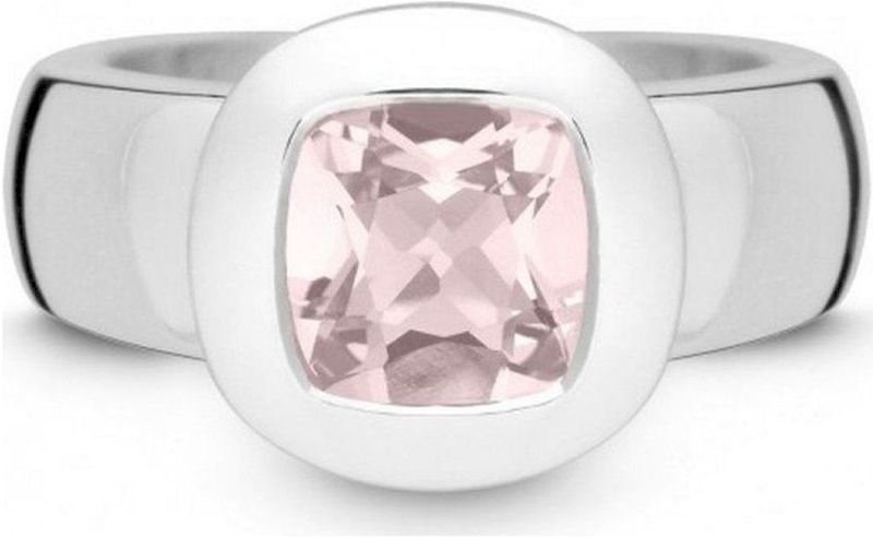 Quinn - Sur_Rounded - Dames Ring - Zilver - 925 / - Zilver - Edelsteen