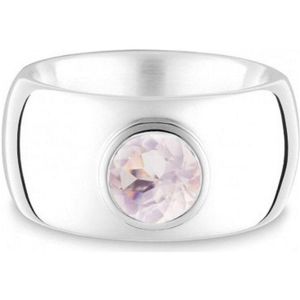 Quinn - Klassiekers&Co - Dames Ring - Zilver - 925 / - Edelsteen - Ø 6mm