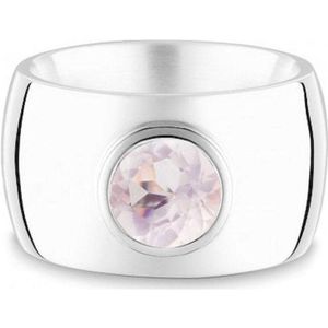 Quinn - Dames Ring - 925 / - Zilver - Edelsteen - Kwarts