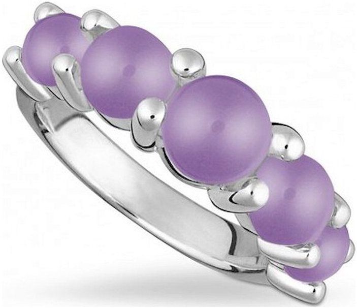 Quinn - Ringen - 925 / - Zilver - Edelsteen - Amethist