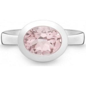 Quinn - Dames Ring - Zilver - 925 / - Zilver - Edelsteen - Facetgeslepen