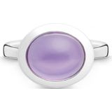 Quinn - Dames Ring - 925 Zilver - Amethist