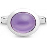 Quinn - Dames Ring - 925 Zilver - Amethist