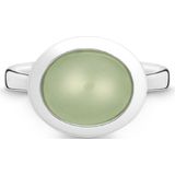 Quinn - Dames Ring - 925 / - Zilver - Edelsteen - Prasiolite