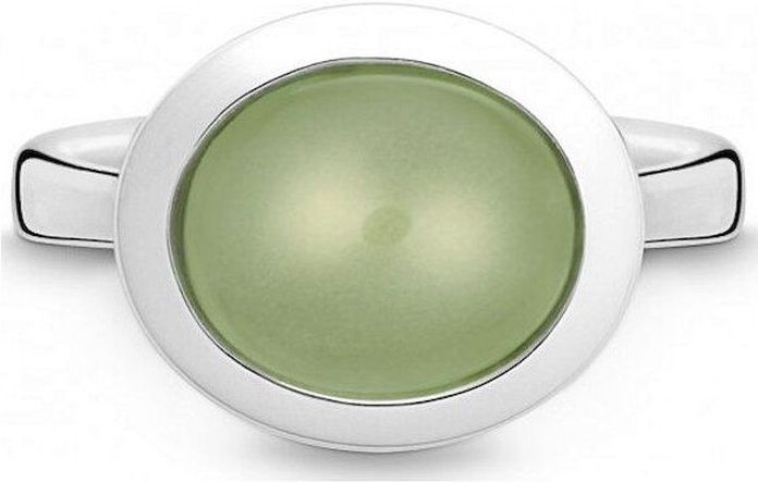 Quinn - Dames Ring - 925 / - Zilver - Edelsteen - Prasiolite