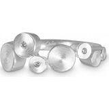 Quinn - Sweet_Panicle - Dames Ring - Zilver - 925 / - Zilver - 0.03 ct Diamant