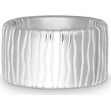 Quinn - Bumpy_Lines - Ring - Zilver - 925 / - Zilver