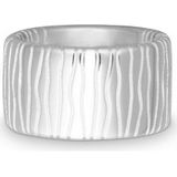 Quinn - Bumpy_Lines - Ring - Zilver - 925 / - Zilver