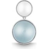 Quinn - Hanger - 925 / - Zilver - Blauwe Topaas