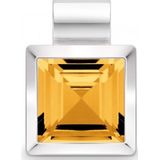 Quinn - Hanger - 925 / - Zilver - Edelsteen - Citrien