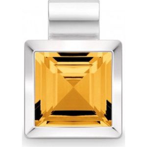 Quinn - Hanger - 925 / - Zilver - Edelsteen - Citrien