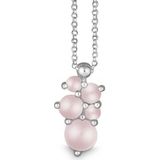 Quinn - Halsketting - 925 / - Zilver - Edelsteen - Kwarts