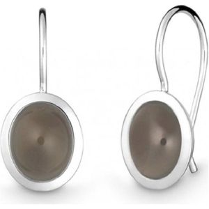 Quinn - Oorbellen - Zilver - Rookkwarts - Model 035744932