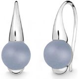 Quinn - Oorbellen - Zilver - Chalcedoon - Gepolijst