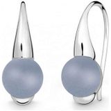 Quinn - Oorbellen - Zilver - Chalcedoon - Gepolijst