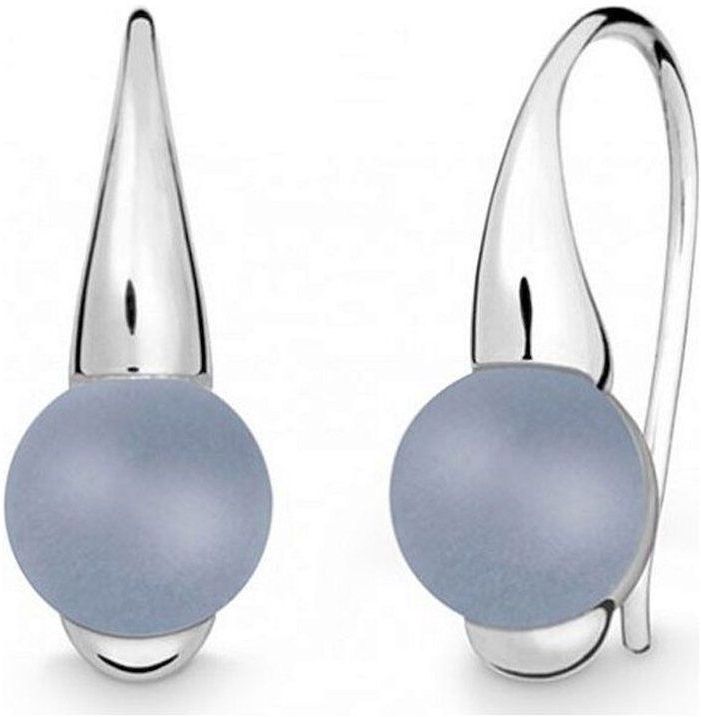Quinn - Oorbellen - Zilver - Chalcedoon - Gepolijst