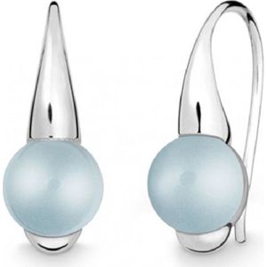 Quinn - Silver Earring with Blue Topaz - 035770958