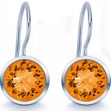 Quinn - Oorringen - Zilver - Citrien - Model 035804911