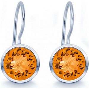 Quinn - Oorringen - Zilver - Citrien - Model 035804911