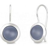 Quinn - Oorbellen - Zilver - Chalcedoon - Gepolijst