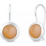 Quinn - Oorbel - Zilver - Maansteen - Gepolijst - 035839949