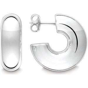 Quinn - Oorbellen - Zilver - Gepolijst - 925 Zilver