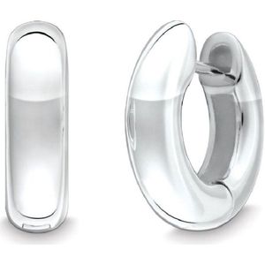 Quinn - Oorbellen - Zilver - Gepolijst - 925 Zilver
