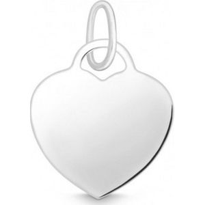 Quinn - Hanger - Zilver - 925 / - Zilver - Hartvormig