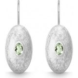 Quinn - Oorhanger - Zilver 925 - Dames - Prasiolite - Facetgeslepen