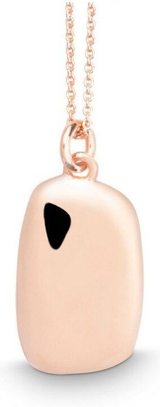 Quinn - Halsketting - Roze Goud - 585/- 14 Karaat