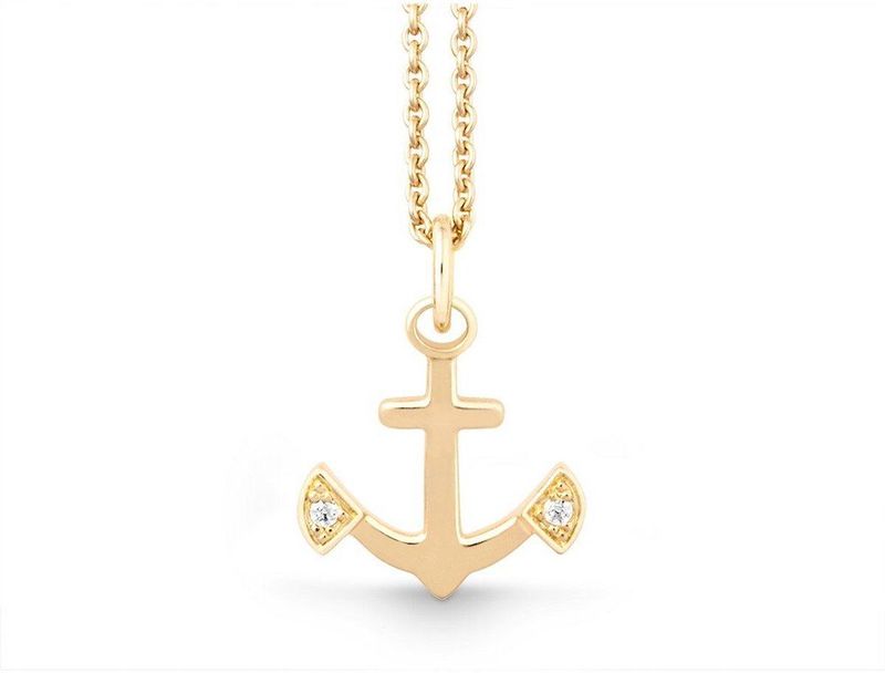 Quinn - Halsketting - Goud - 585/- 14 Karaat