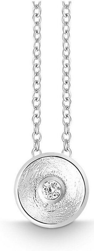 Quinn - Halsketting - Witgoud - 750/- 18 Karaat - Bolvormig