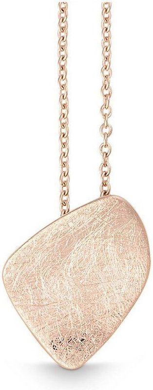 Quinn - Halsketting - Roze Goud - 585/- 14 Karaat