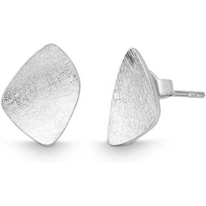 Quinn - Oorknoppen - Witgoud - 585/- 14 Karaat