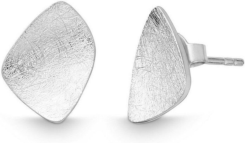 Quinn - Oorknoppen - Witgoud - 585/- 14 Karaat