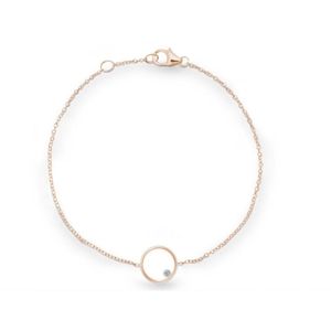 Quinn - Armband - Roze Goud - 750/- 18 Karaat - Gepolijst