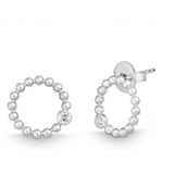 Quinn - Oorknoppen - Witgoud - 585/- 14 Karaat - Gepolijst