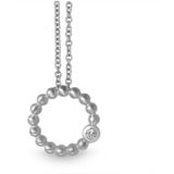 Quinn - Dames 950/- - Sieraden - Zilver - Platina - 11.3 mm breed - 420 + 30 mm lang