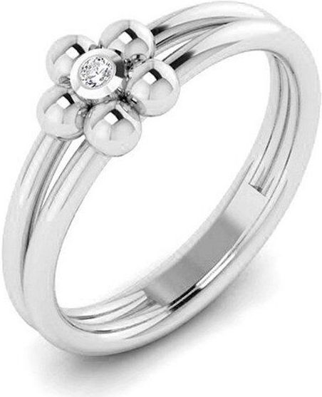 Quinn - Ringen - Witgoud - 585/- 14 Karaat