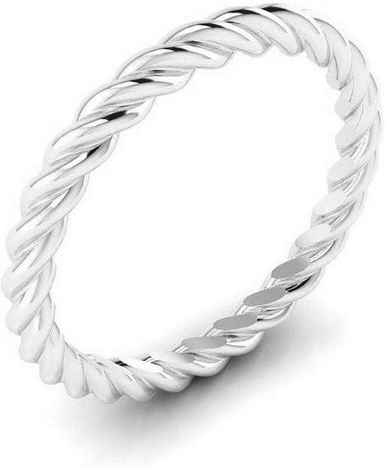 Quinn - Ringen - Witgoud - 585/- 14 Karaat