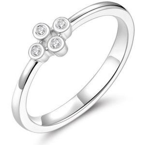 Quinn - Ringen - Witgoud - 750/- 18 Karaat