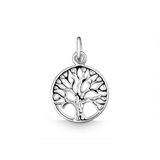 Quinn - Hanger - Witgoud - 750/- 18 Karaat - Bolvormig - Gepolijst