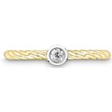 Quinn - Ringen - Witgoud - 750/- 18 Karaat