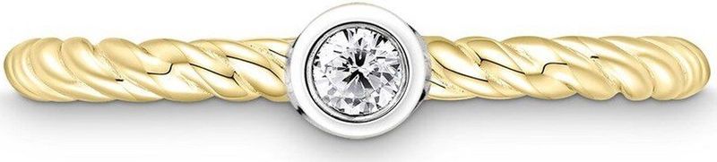 Quinn - Ringen - Witgoud - 750/- 18 Karaat