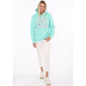 Zwillingsherz Hoodie »""Love is all you need ZH""«, mit ""Love""-Aufschrift und Pailettenherzen am Rücken
