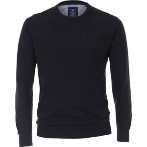 Redmond - Casual Trui - Blauw - Ronde Hals - 100% Katoen